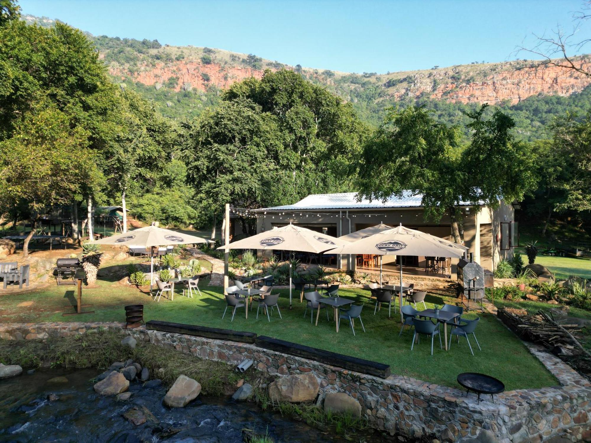 Rocky Drift Private Nature Reserve Waterval Boven Exterior foto